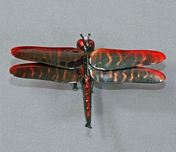 Fine Artwork On Sale! Fine Artwork On Sale! Dragonfly (Red & Black)